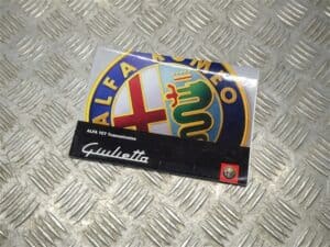 TCT Transmission Booklet Manual Owners Supplement 60438447 – Alfa Romeo Giulietta 2010-2020
