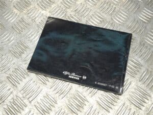 Sound System Booklet Manual Owners Supplement 60490827 – Alfa Romeo 156 1998-2005