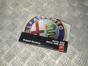 Sound System Booklet Manual Owners Supplement 60431079 – Alfa Romeo 156 1998-2005