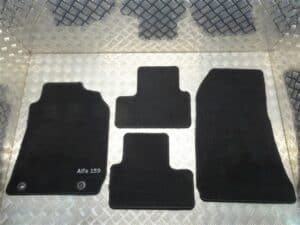 Front Floor Mats Carpet BLACK Original – Alfa Romeo 159 2005-2012