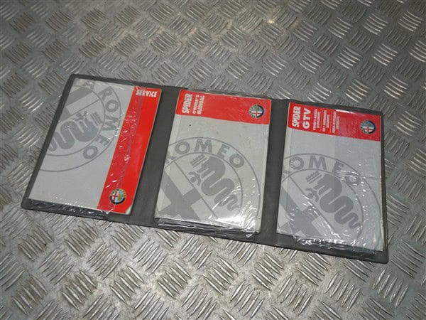 Spider Owners Manual Book Pack 60490746 – Alfa Romeo 916 Spider 1995-1998 - immagine 4