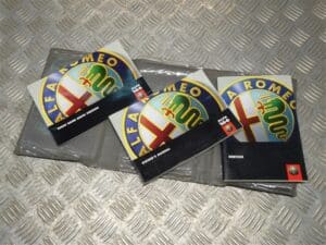 Manual Owners Hand Book 60490950 – Alfa Romeo 166 1998-2005