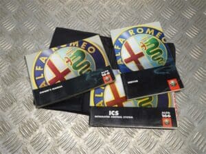 Manual Owners Hand Book 60490811 – Alfa Romeo 166 1998-2005