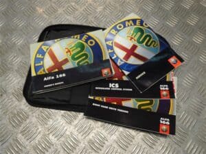 Manual Owners Hand Book 60431182 – Alfa Romeo 166 1998-2005