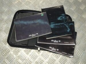 Manual Owners Hand Book 60431182 – Alfa Romeo 166 1998-2005