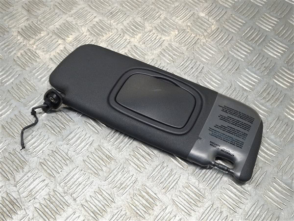 RIGHT - Black Sun Visor - Alfa Romeo 939 Brera 2005-2012 - immagine 2