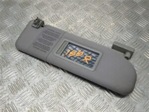 RIGHT – Grey Sun Visor – Alfa Romeo 166 1998-2008