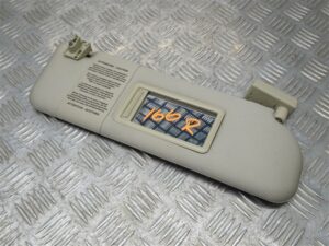 RIGHT – Beige Sun Visor – Alfa Romeo 166 1998-2008