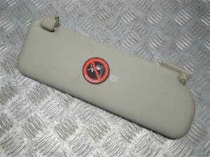 LEFT – Beige Sun Visor – Alfa Romeo 166 1998-2008