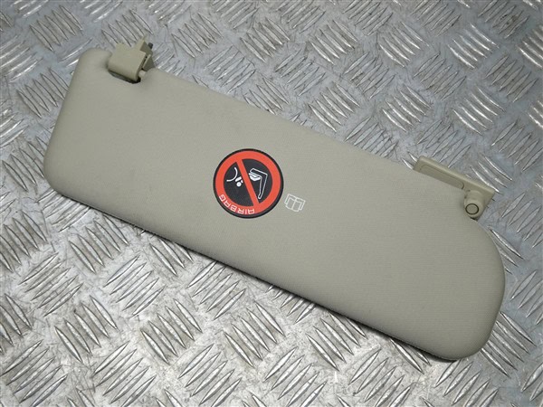LEFT - Beige Sun Visor - Alfa Romeo 166 1998-2008 – Image 2