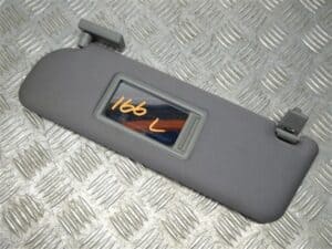 LEFT – Grey Sun Visor – Alfa Romeo 166 1998-2008