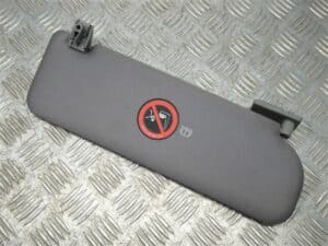 LEFT – Grey Sun Visor – Alfa Romeo 166 1998-2008