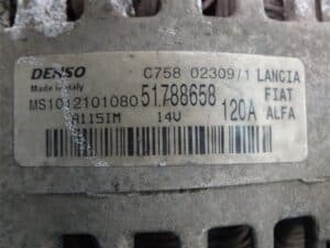 1.4 Alternator 51788658 – Alfa Romeo Mito 2008-2020